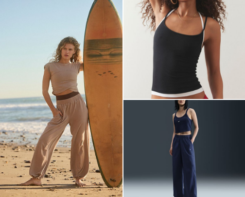 Street Style Activewear Athletic Looks cover photo collage