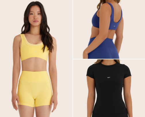 Hot girl workout! Stay Motivated cover photo collage