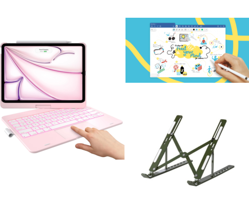 midlife mom goes back to school: my real study setup cover photo collage