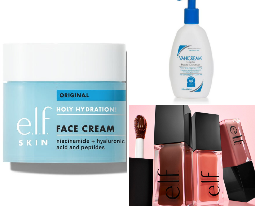 My favorite beauty recs cover photo collage