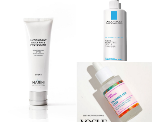 Skincare I actually use and love!! cover photo collage