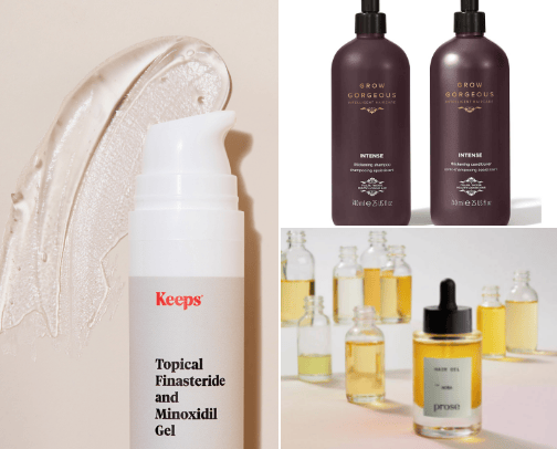 haircare cover photo collage