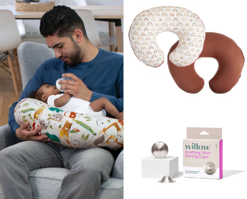 Breastfeeding essentials cover photo collage