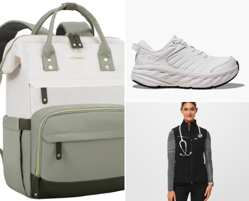 Nursing survival kit cover photo collage