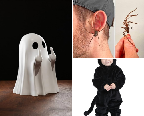 Halloween shop👻 cover photo collage