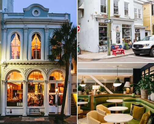 best eats in charleston cover photo collage