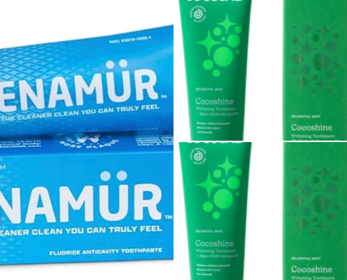Dental products cover photo collage