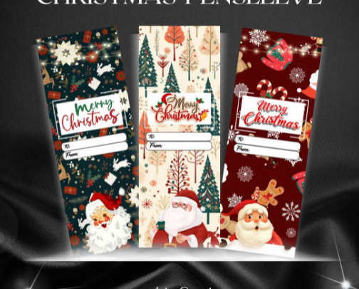 PEN SLEEVE - CHRISTMAS cover photo collage