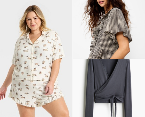 Clothing cover photo collage