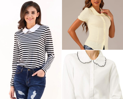 Peter Pan Collar Favs cover photo collage