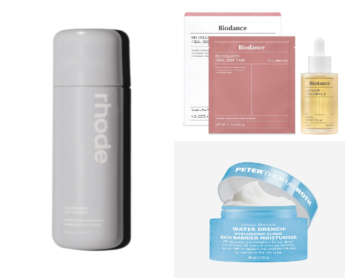 Go to glass skin ✨ (night routine) cover photo collage