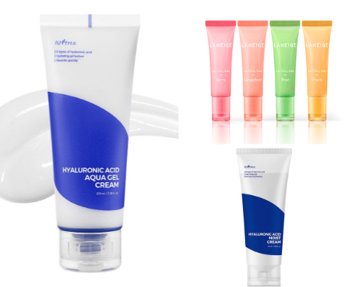 Clean Girl Makeup Essentials(Skin-care products)🎀💞 cover photo collage