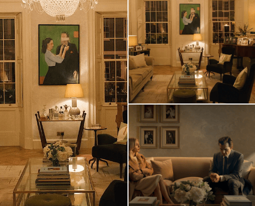 Interior Design on Anatomy of a Scandal cover photo collage
