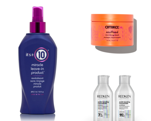 My holy grail hair products! cover photo collage
