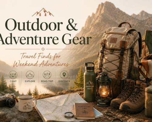 Adventure Gear That Makes Road Trips, Camping & Hiking Easier cover photo collage