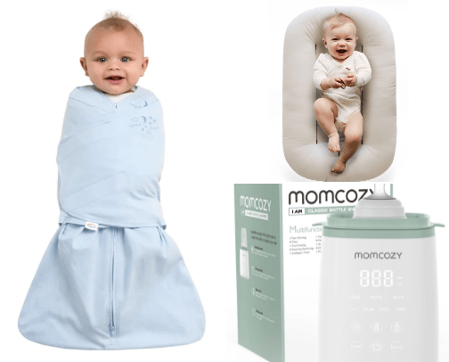 baby must haves cover photo collage
