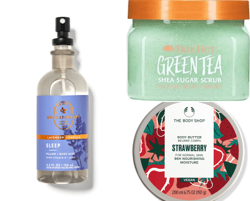 body care cover photo collage