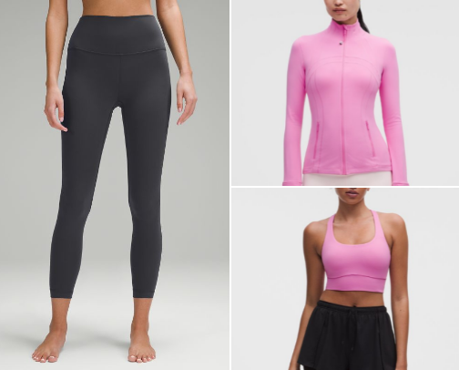 My Lululemon + Macy’s Favorites cover photo collage