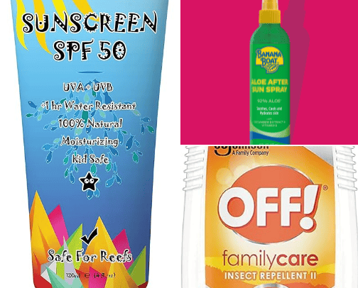 Health & Beauty Travel Products cover photo collage