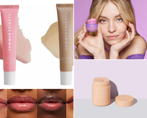NO MORE CHAPPED LIPS - lip care. cover photo collage