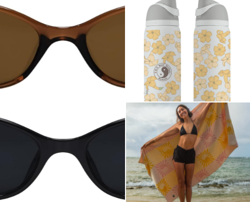 Beach Day Essentials cover photo collage