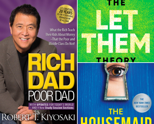 My Top Book Recommendations cover photo collage