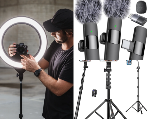 Vlogger / Content Creator Essential Product cover photo collage
