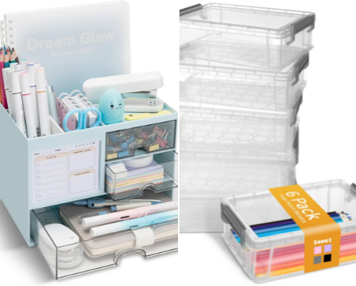 Office organization cover photo collage