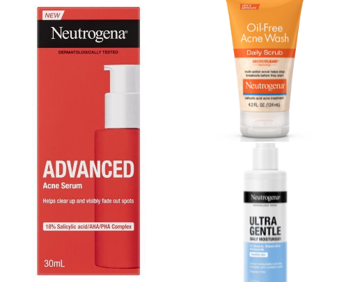Acne and Senstive-Skin prone products cover photo collage