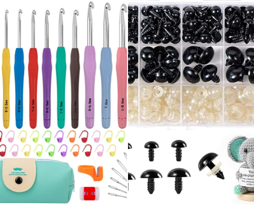 Beginner Crochet Must Haves! cover photo collage