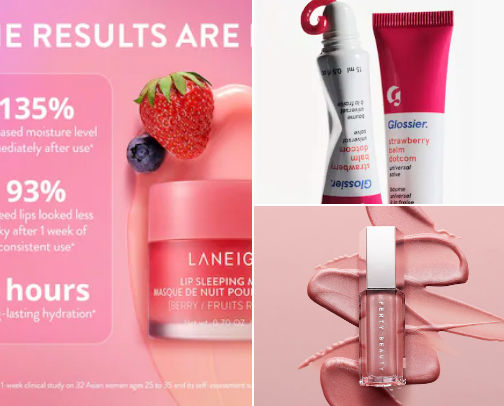 perfect lipgloss cover photo collage