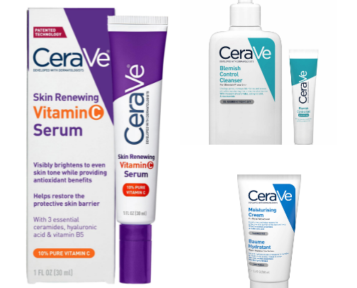 CeraVe Routine for Clean, Hydrated & Healthy Skin🧖🏽‍♀️ cover photo collage