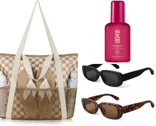 Beach Must Haves cover photo collage