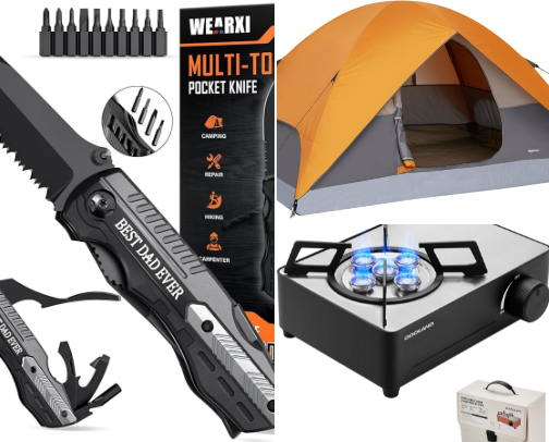 Father's Day gifts from Amazon cover photo collage