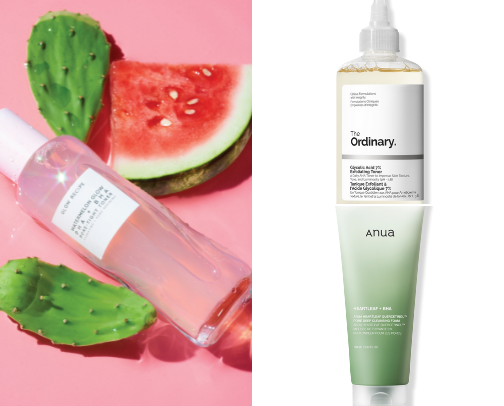Skincare essentials for oily skin cover photo collage