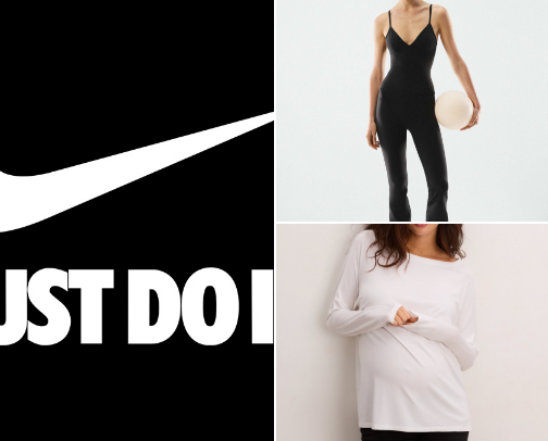 Pregnancy and Postpartum wear cover photo collage