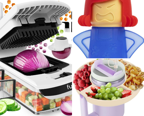 Fun Kitchen Items cover photo collage