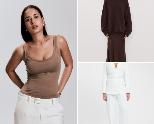 Clothing I love atm cover photo collage