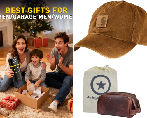 The Modern Gentleman: Thoughtful Gifts He’ll Actually Use 🎩✨ cover photo collage