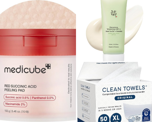 My Morning Routine for Hormonal Acne (That Actually Calms It Down) cover photo collage