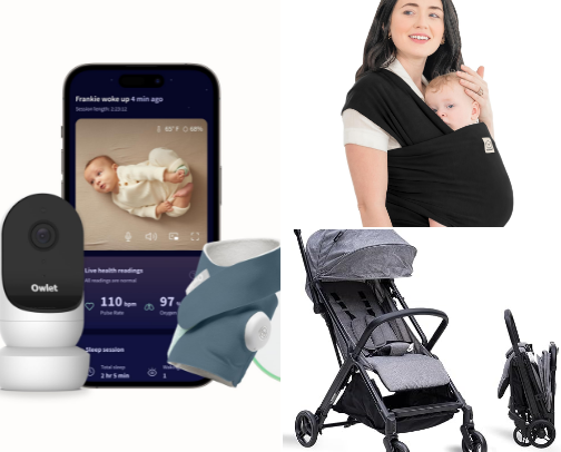 Baby items that helped me as a first time mom cover photo collage