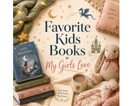 Favorite Kids Books My Girls Love cover photo collage