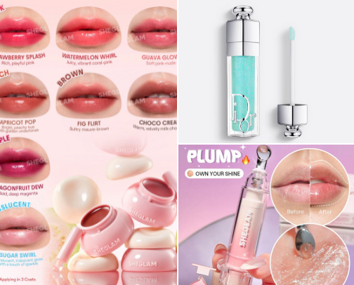Must-Have Glosses for the Juiciest Lips cover photo collage