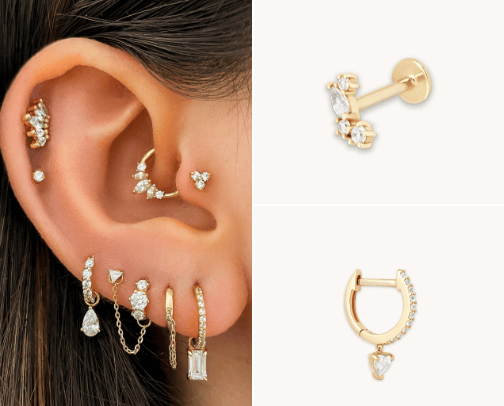 Jewelry cover photo collage