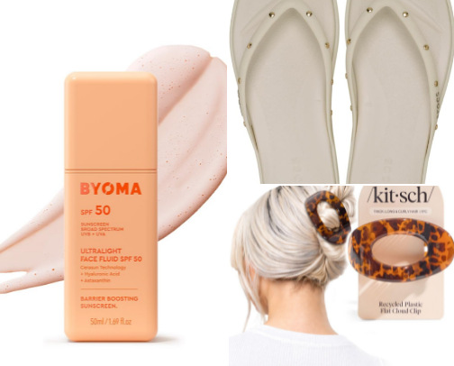 Summer Vacation Must-Haves cover photo collage