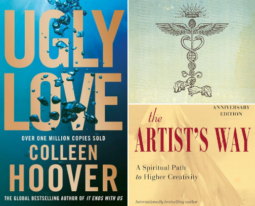 My favorite book recs cover photo collage