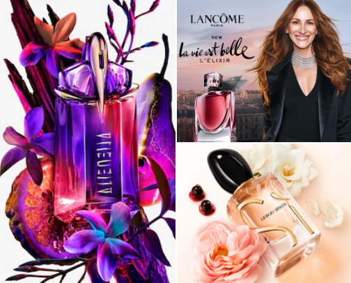  THE MOST POPULAR PERFUMES FOR WOMEN cover photo collage