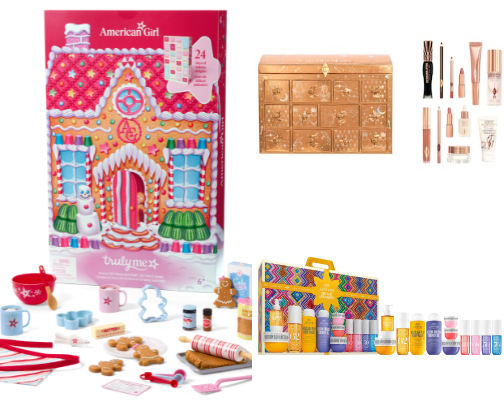Countdown to Christmas-- The Best Advent Calendars cover photo collage