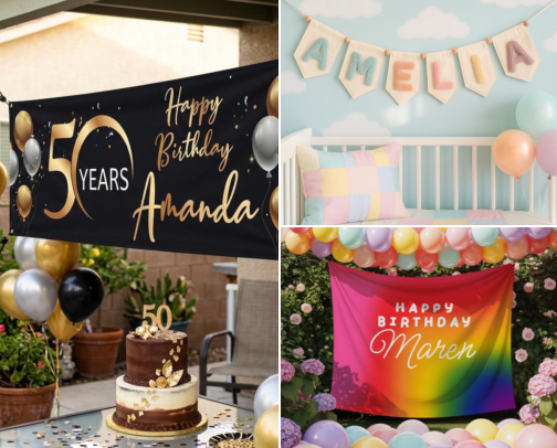 Personalized Birthday Decor That Made My Kid's Party Look Like I Hired a Planner cover photo collage
