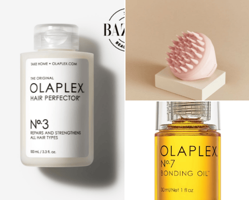 hair care cover photo collage